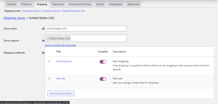 How to setup WooCommerce table rate shipping for free – PHP ROUTE