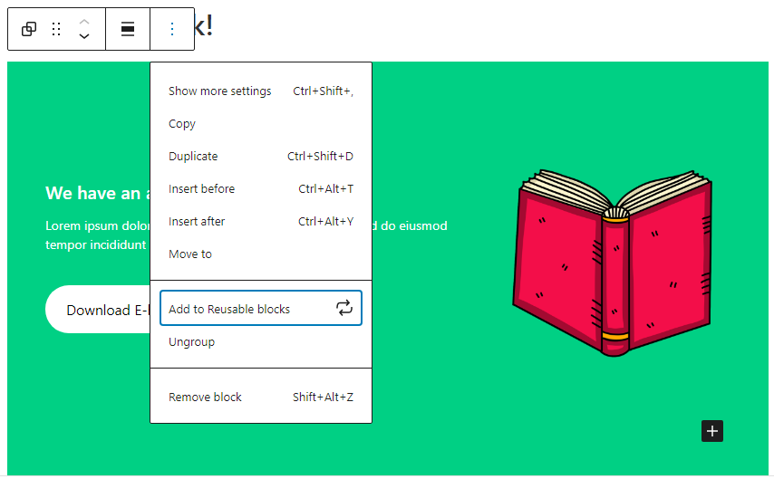 What is Gutenberg Reusable Blocks & How to Use It – PHP ROUTE